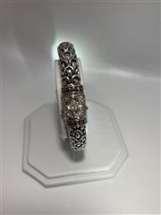 John Hardy Legend Naga Diamond, Scale Chain Brac. 925/18KYG 91.8g